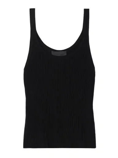Nili Lotan Wrenley Ribbed Cotton Tank | Thumbnail 1 Nili Lotan Wrenley Ribbed Cotton Tank | Thumbnail 1