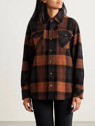God’s True Cashmere Checked Cashmere Shirt | Thumbnail 3 God’s True Cashmere Checked Cashmere Shirt | Thumbnail 3