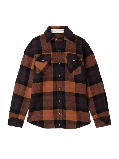 God’s True Cashmere Checked Cashmere Shirt | Thumbnail 1 God’s True Cashmere Checked Cashmere Shirt | Thumbnail 1