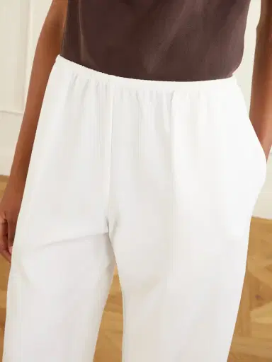LESET Arielle Crepe Wide-leg Pants | Thumbnail 5 LESET Arielle Crepe Wide-leg Pants | Thumbnail 5