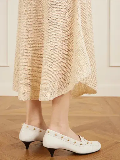 Khaite Inaya Crocheted Cotton And Silk-blend Midi Skirt | Thumbnail 5 Khaite Inaya Crocheted Cotton And Silk-blend Midi Skirt | Thumbnail 5