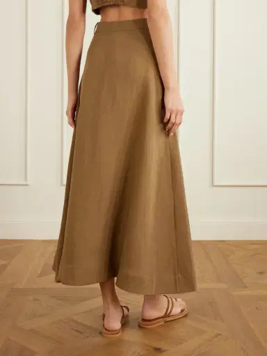 Le Kasha Rayi Linen Maxi Skirt | Thumbnail 4 Le Kasha Rayi Linen Maxi Skirt | Thumbnail 4