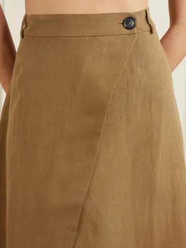 Le Kasha Rayi Linen Maxi Skirt | Thumbnail 5 Le Kasha Rayi Linen Maxi Skirt | Thumbnail 5