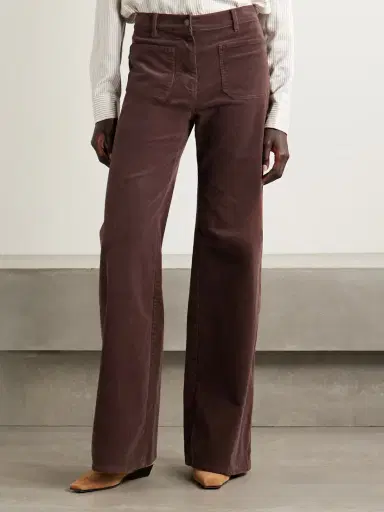 Nili Lotan Florence Cotton-blend Corduroy Flared Pants | Thumbnail 3 Nili Lotan Florence Cotton-blend Corduroy Flared Pants | Thumbnail 3