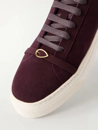 Jennifer Chamandi Embellished Suede Sneakers | Thumbnail 5 Jennifer Chamandi Embellished Suede Sneakers | Thumbnail 5