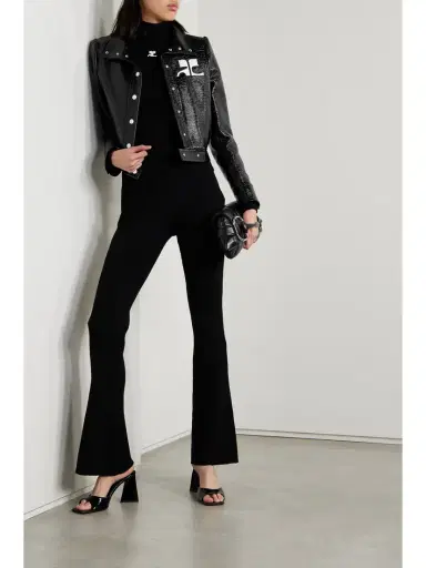 Courrèges Reedition Coated Cotton-blend Jacket | Thumbnail 2 Courrèges Reedition Coated Cotton-blend Jacket | Thumbnail 2