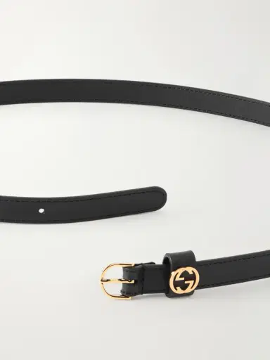 Gucci Logo-embellished Leather Belt | Thumbnail 3 Gucci Logo-embellished Leather Belt | Thumbnail 3