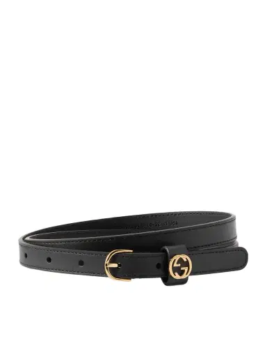 Gucci Logo-embellished Leather Belt | Thumbnail 1 Gucci Logo-embellished Leather Belt | Thumbnail 1