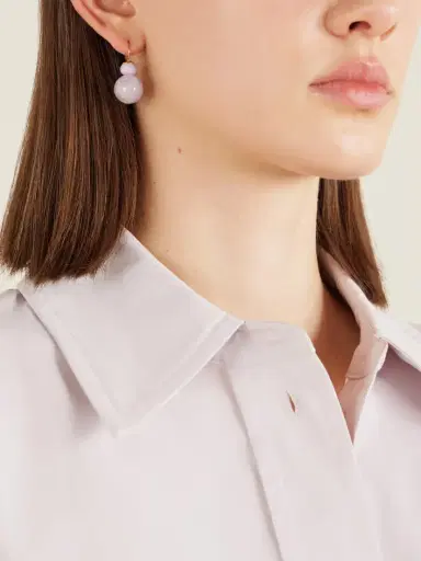Jennifer Behr Jaycee Gold-tone And Crystal Earrings | Thumbnail 2 Jennifer Behr Jaycee Gold-tone And Crystal Earrings | Thumbnail 2