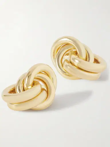 LIÉ STUDIO The Vera Gold Vermeil Earrings | Thumbnail 4 LIÉ STUDIO The Vera Gold Vermeil Earrings | Thumbnail 4