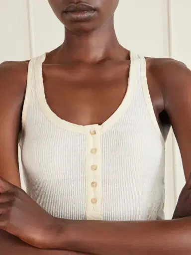 Isabel Marant Helma Ribbed Silk Tank | Thumbnail 5 Isabel Marant Helma Ribbed Silk Tank | Thumbnail 5