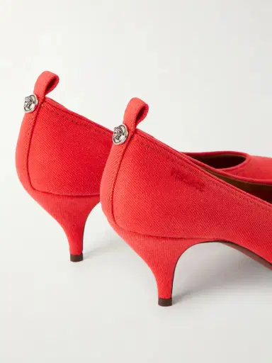 Versace Tina 65 Denim Pumps | Thumbnail 5 Versace Tina 65 Denim Pumps | Thumbnail 5