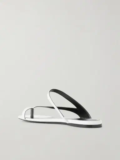 Khaite Aimee Leather Sandals | Thumbnail 3 Khaite Aimee Leather Sandals | Thumbnail 3