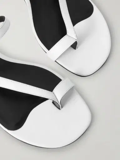 Khaite Aimee Leather Sandals | Thumbnail 5 Khaite Aimee Leather Sandals | Thumbnail 5