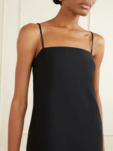 La Ligne Drape Back Recycled Satin Midi Dress | Thumbnail 4 La Ligne Drape Back Recycled Satin Midi Dress | Thumbnail 4