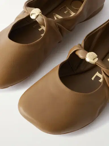 Loewe Pebble Embellished Leather Ballet Flats | Thumbnail 4 Loewe Pebble Embellished Leather Ballet Flats | Thumbnail 4