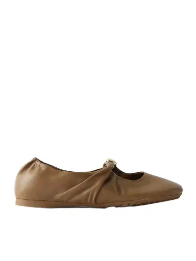 Loewe Pebble Embellished Leather Ballet Flats | Thumbnail 1 Loewe Pebble Embellished Leather Ballet Flats | Thumbnail 1