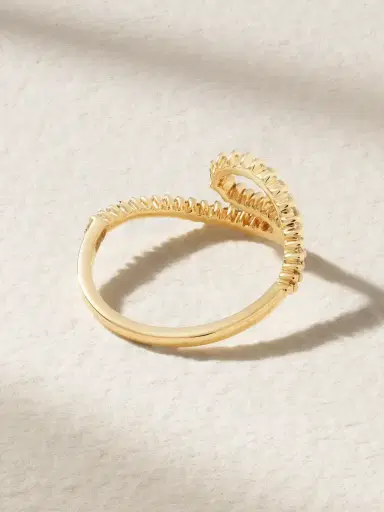 Yvonne Léon Bague Vague Surf 18-karat Gold Diamond Ring | Thumbnail 3 Yvonne Léon Bague Vague Surf 18-karat Gold Diamond Ring | Thumbnail 3