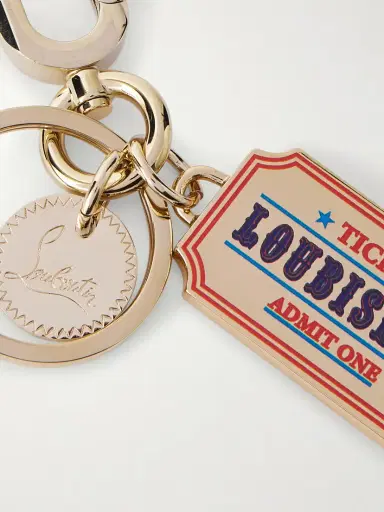 Christian Louboutin tone And Enamel Keychain | Thumbnail 3 Christian Louboutin tone And Enamel Keychain | Thumbnail 3