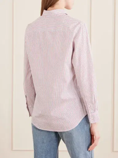 Nili Lotan Raphael Striped Cotton Shirt | Thumbnail 4 Nili Lotan Raphael Striped Cotton Shirt | Thumbnail 4