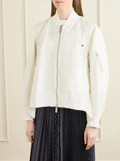 Sacai Padded Twill Bomber Jacket | Thumbnail 3 Sacai Padded Twill Bomber Jacket | Thumbnail 3