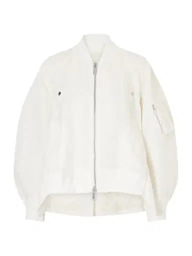 Sacai Padded Twill Bomber Jacket | Thumbnail 1 Sacai Padded Twill Bomber Jacket | Thumbnail 1