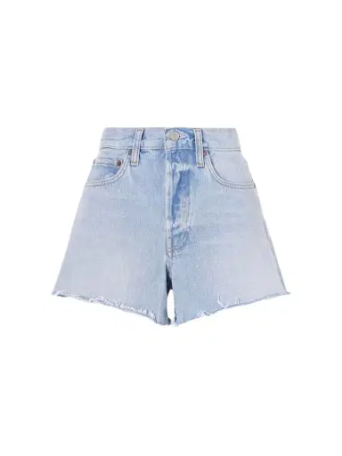 AGOLDE Parker Frayed Denim Shorts | Thumbnail 1 AGOLDE Parker Frayed Denim Shorts | Thumbnail 1