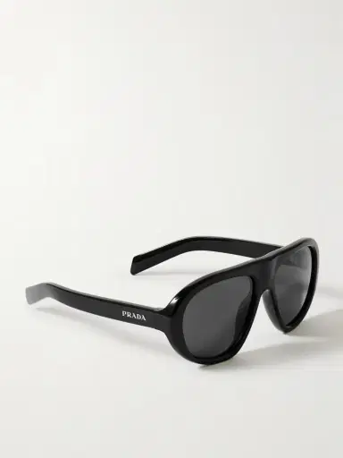 PRADA EYEWEAR Oversized Aviator-style Acetate Sunglasses | Thumbnail 3 PRADA EYEWEAR Oversized Aviator-style Acetate Sunglasses | Thumbnail 3