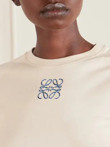 Loewe + Paula’s Ibiza Anagram Embroidered Cotton T-shirt | Thumbnail 5 Loewe + Paula’s Ibiza Anagram Embroidered Cotton T-shirt | Thumbnail 5