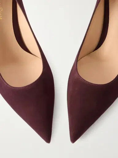 Gianvito Rossi 55 Suede Pumps | Thumbnail 5 Gianvito Rossi 55 Suede Pumps | Thumbnail 5