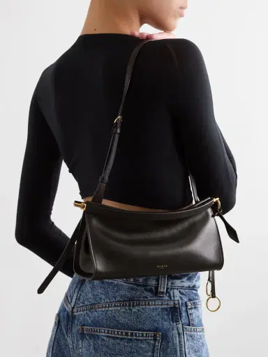 Alaïa Click E/w Small Leather Shoulder Bag | Thumbnail 2 Alaïa Click E/w Small Leather Shoulder Bag | Thumbnail 2