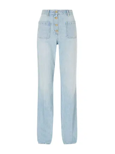 Valentino Garavani High-rise Straight-leg Jeans | Thumbnail 1 Valentino Garavani High-rise Straight-leg Jeans | Thumbnail 1