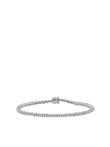 Suzanne Kalan 18-karat White Gold Diamond Tennis Bracelet | Thumbnail 1 Suzanne Kalan 18-karat White Gold Diamond Tennis Bracelet | Thumbnail 1