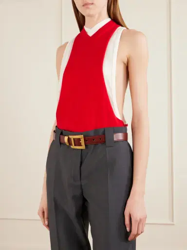 Versace 3cm Leather Belt | Thumbnail 2 Versace 3cm Leather Belt | Thumbnail 2