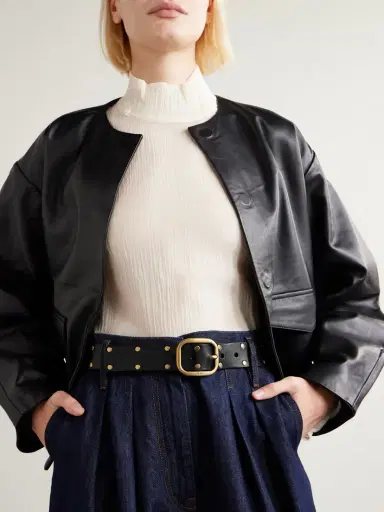 Loewe Studded Leather Belt | Thumbnail 2 Loewe Studded Leather Belt | Thumbnail 2