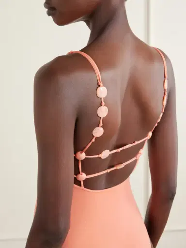Eres Catwalk Bead-embellished One-piece | Thumbnail 4 Eres Catwalk Bead-embellished One-piece | Thumbnail 4