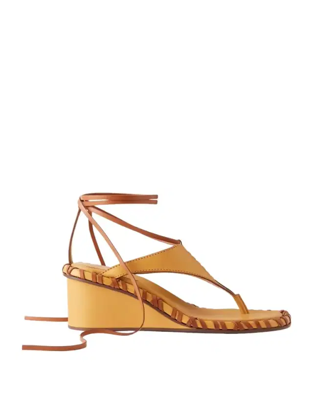 Alchemy Leather Wedge Thong Sandals Alchemy Leather Wedge Thong Sandals