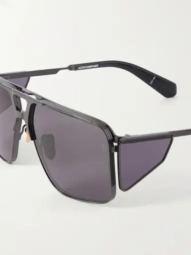Jacques Marie Mage Assen Aviator-style Metal Sunglasses | Thumbnail 4 Jacques Marie Mage Assen Aviator-style Metal Sunglasses | Thumbnail 4