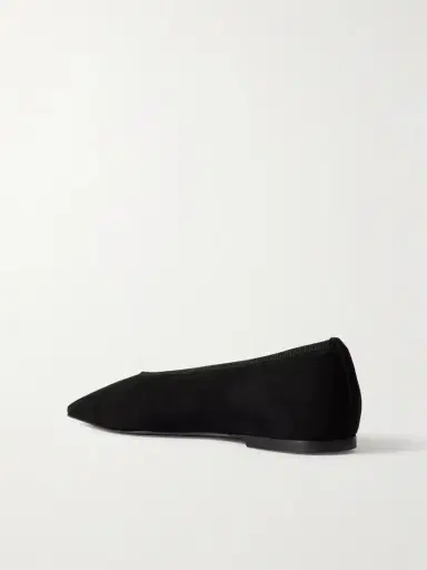 TOTEME The Minimalist Suede Ballet Flats | Thumbnail 3 TOTEME The Minimalist Suede Ballet Flats | Thumbnail 3