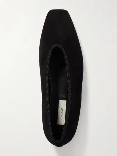 TOTEME The Minimalist Suede Ballet Flats | Thumbnail 5 TOTEME The Minimalist Suede Ballet Flats | Thumbnail 5