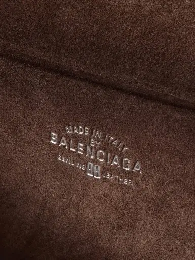 Balenciaga Carrie Small Suede Shoulder Bag | Thumbnail 4 Balenciaga Carrie Small Suede Shoulder Bag | Thumbnail 4
