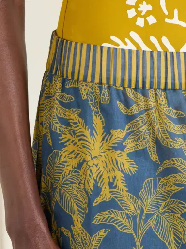 Eres Itinerant Printed Cotton-voile Straight-leg Pants | Thumbnail 5 Eres Itinerant Printed Cotton-voile Straight-leg Pants | Thumbnail 5