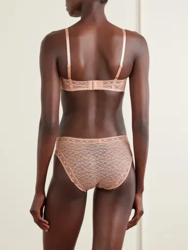 Eres Somptueuse Lace Underwired Balconette Bra | Thumbnail 3 Eres Somptueuse Lace Underwired Balconette Bra | Thumbnail 3