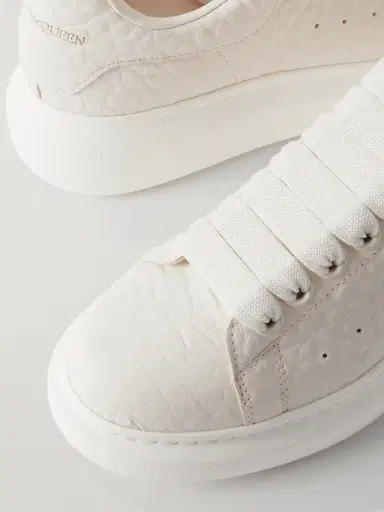 McQueen Textured-leather Exaggerated-sole Sneakers | Thumbnail 4 McQueen Textured-leather Exaggerated-sole Sneakers | Thumbnail 4