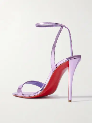Christian Louboutin Miss Z 100 Mirrored-leather Sandals | Thumbnail 3 Christian Louboutin Miss Z 100 Mirrored-leather Sandals | Thumbnail 3