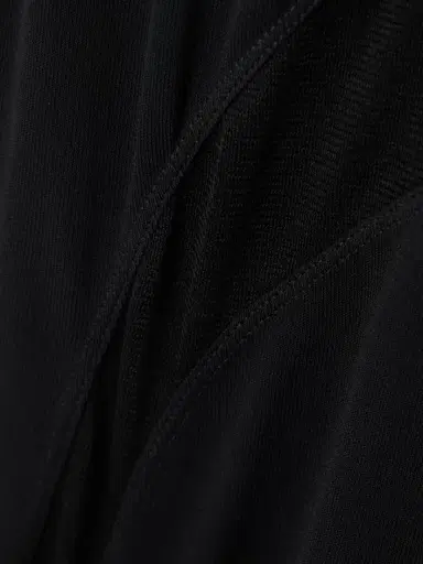 Alaïa Silk-trimmed Stretch-knit Maxi Dress | Thumbnail 4 Alaïa Silk-trimmed Stretch-knit Maxi Dress | Thumbnail 4