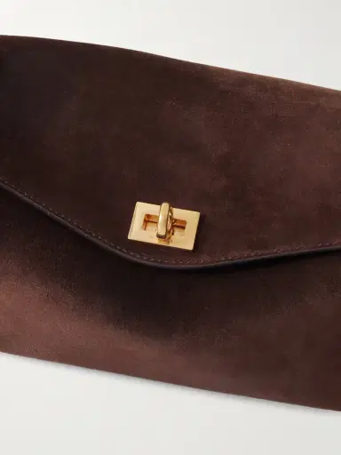 Balenciaga Le 7 Suede Shoulder Bag | Thumbnail 6 Balenciaga Le 7 Suede Shoulder Bag | Thumbnail 6