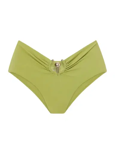 Christopher Esber Ruched Orbit Embellished Bikini Briefs | Thumbnail 1 Christopher Esber Ruched Orbit Embellished Bikini Briefs | Thumbnail 1