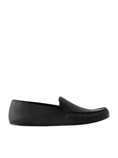 The Row Leo Textured-leather Loafers | Thumbnail 1 The Row Leo Textured-leather Loafers | Thumbnail 1