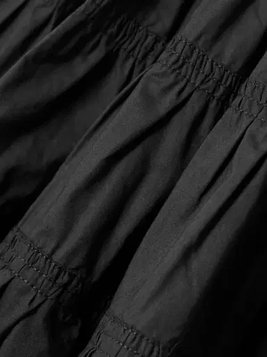 DÔEN Melie Shirred Paneled Pleated Organic Cotton-poplin Midi Dress | Thumbnail 4 DÔEN Melie Shirred Paneled Pleated Organic Cotton-poplin Midi Dress | Thumbnail 4
